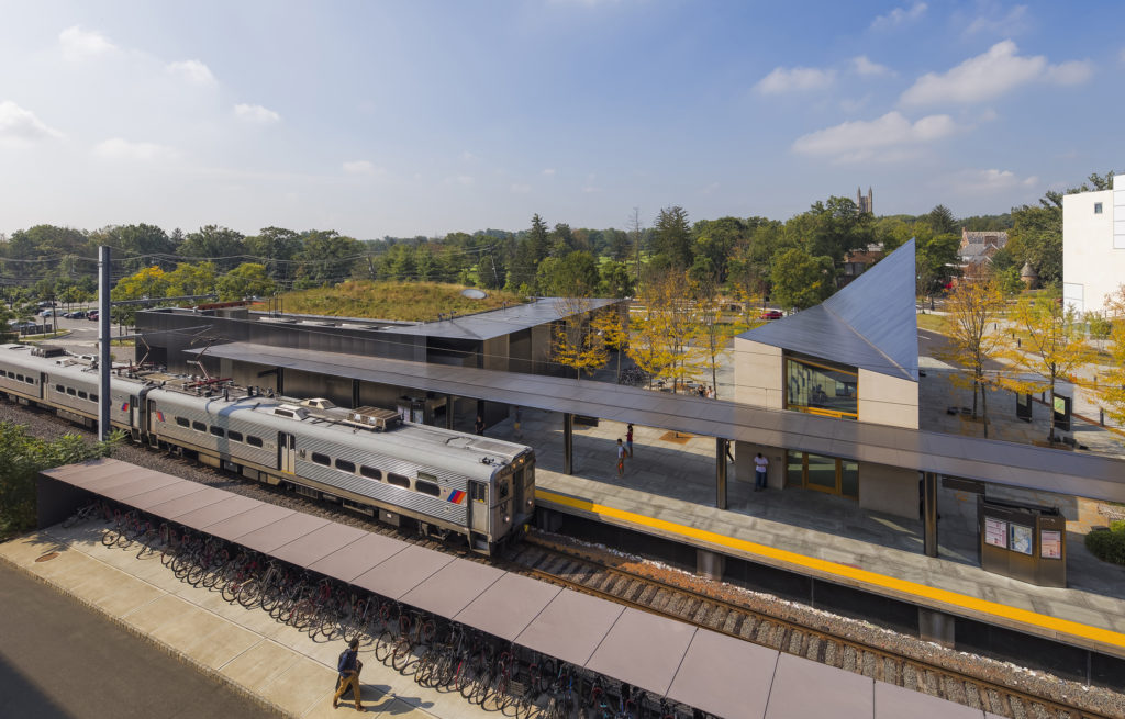 Studio Rick Joy, Princeton Transit Hall and Market, Princeton, New Jersey, USA, Photographed by: Jeff Goldberg / ESTO